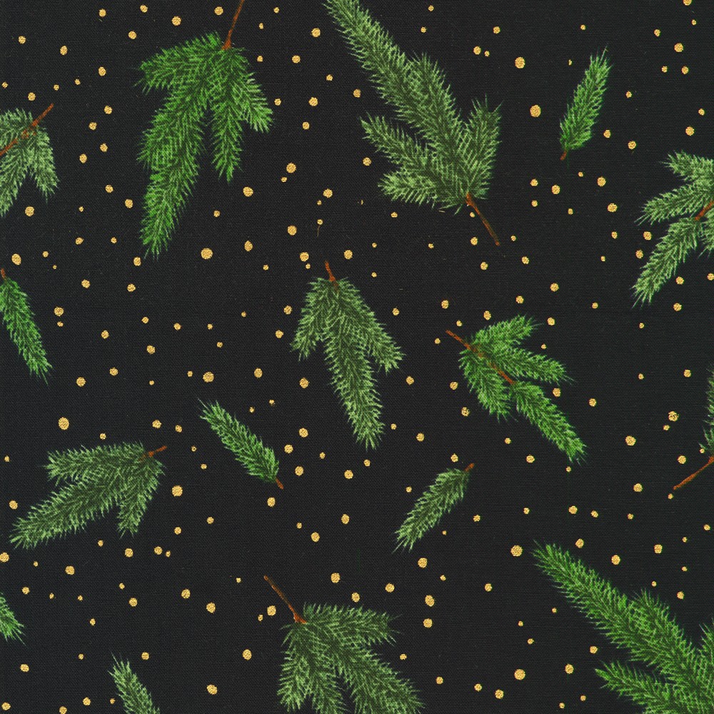 Holiday Flourish - Forest Glen fabric