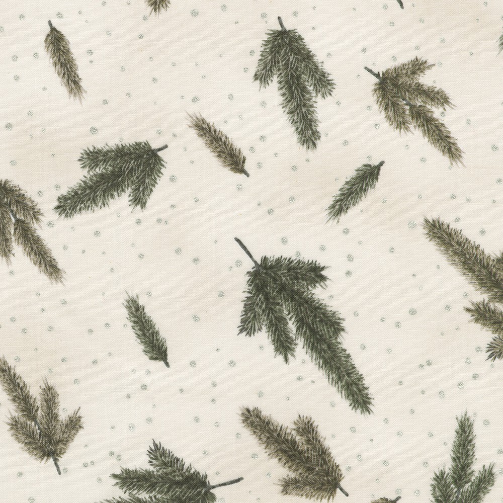 Holiday Flourish - Forest Glen fabric