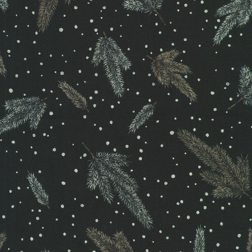 Holiday Flourish - Forest Glen fabric