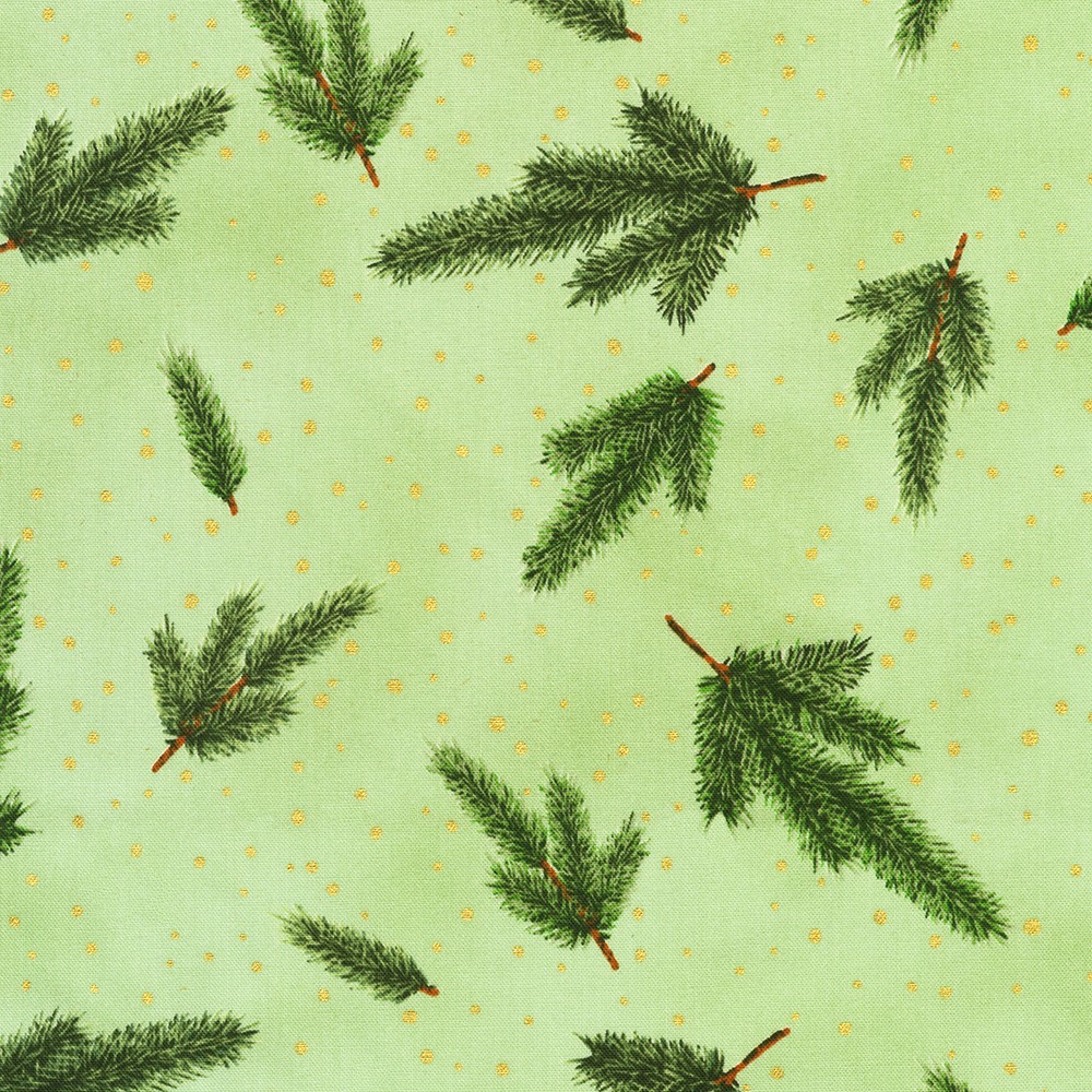 Holiday Flourish - Forest Glen fabric