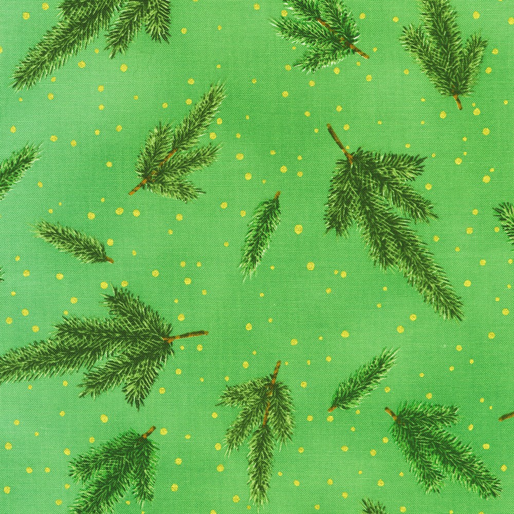 Holiday Flourish - Forest Glen fabric