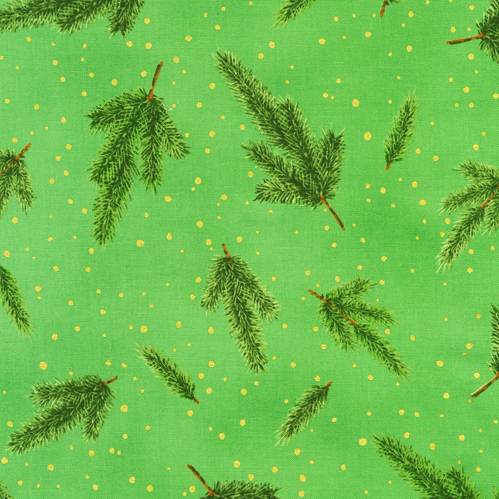 Holiday Flourish - Forest Glen fabric