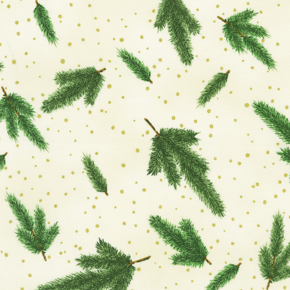 Holiday Flourish - Forest Glen fabric