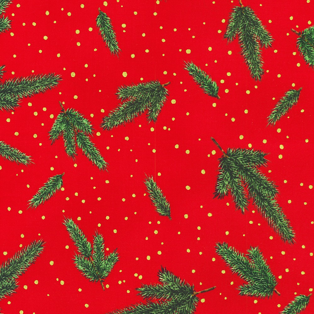 Holiday Flourish - Forest Glen fabric