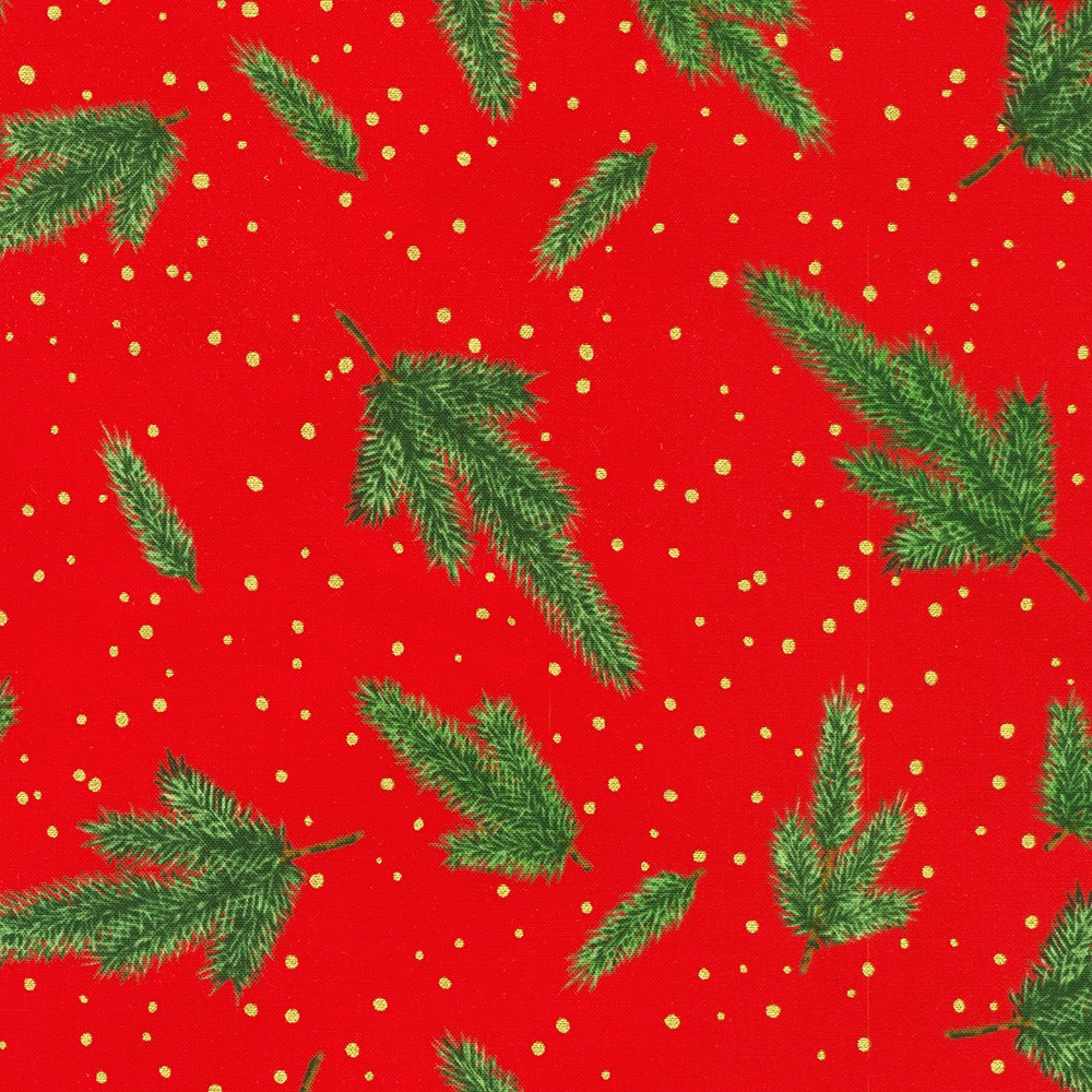 Holiday Flourish - Forest Glen fabric