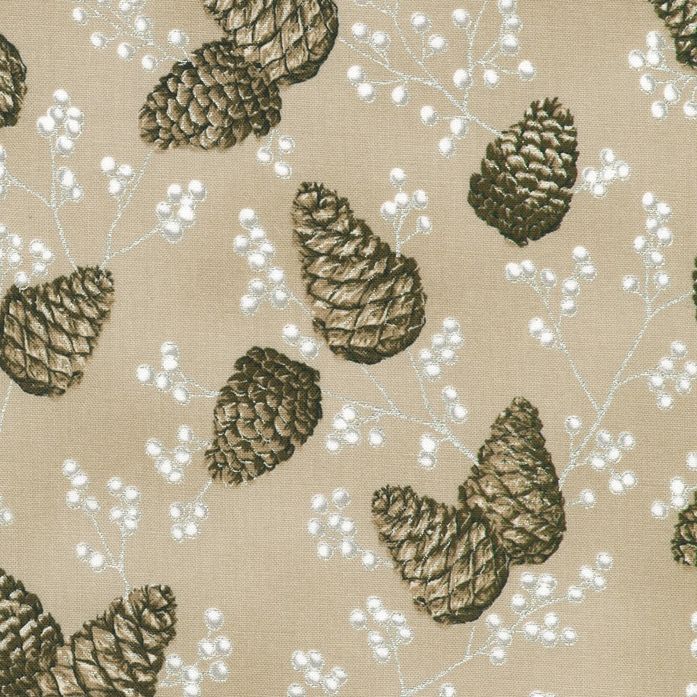 Holiday Flourish - Forest Glen fabric