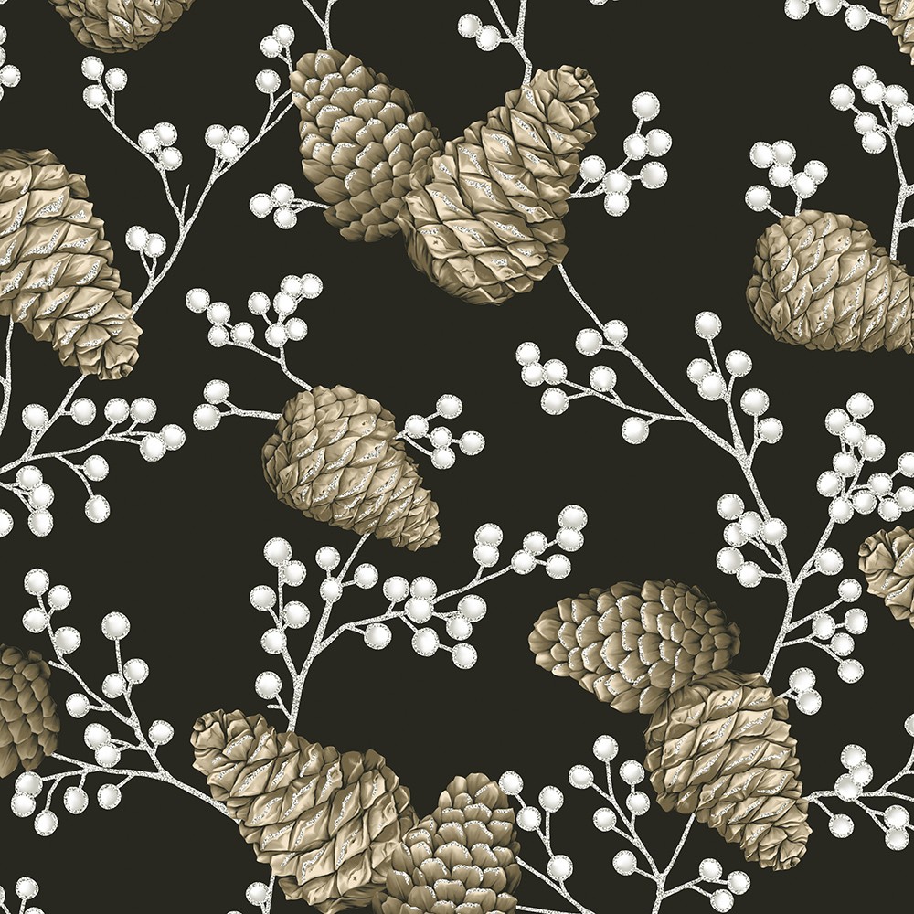 Holiday Flourish - Forest Glen fabric