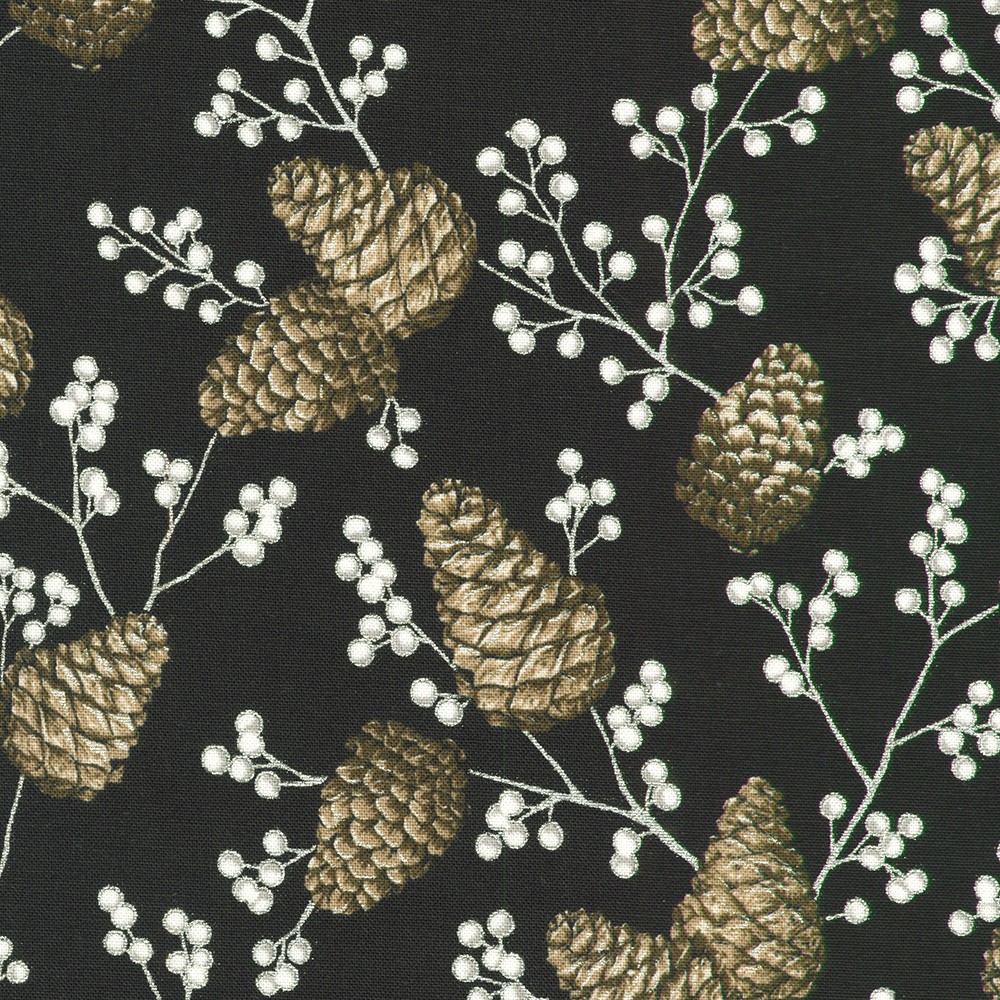 Holiday Flourish - Forest Glen fabric