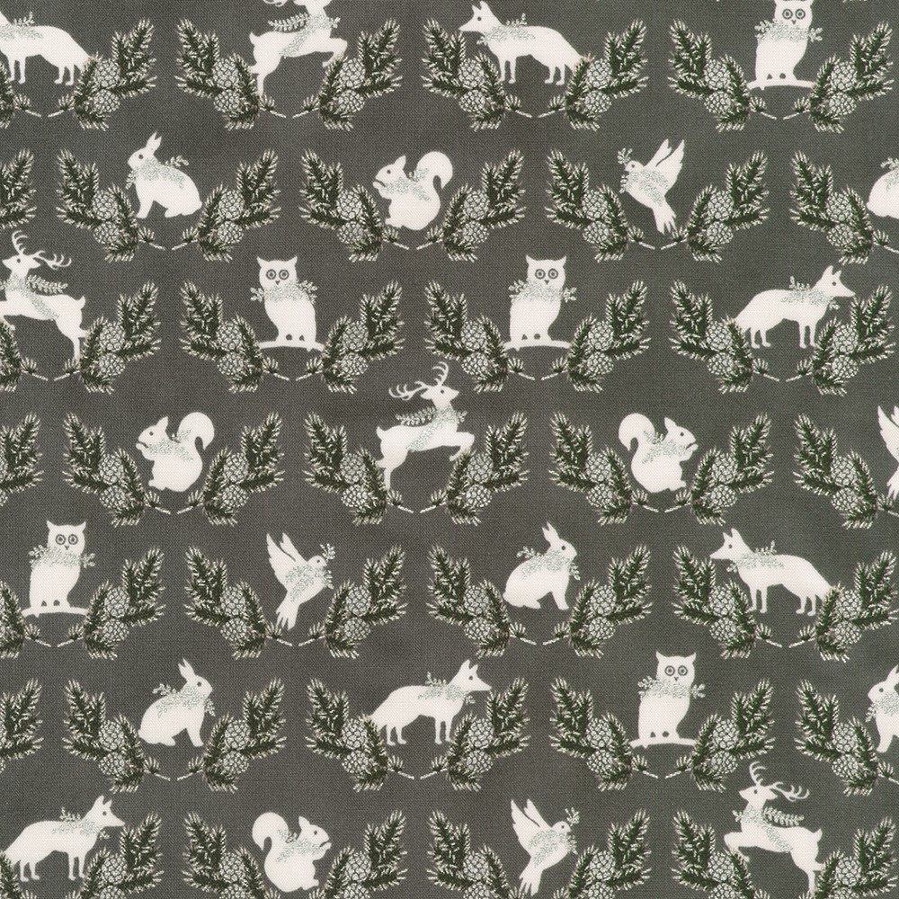 Holiday Flourish - Forest Glen fabric