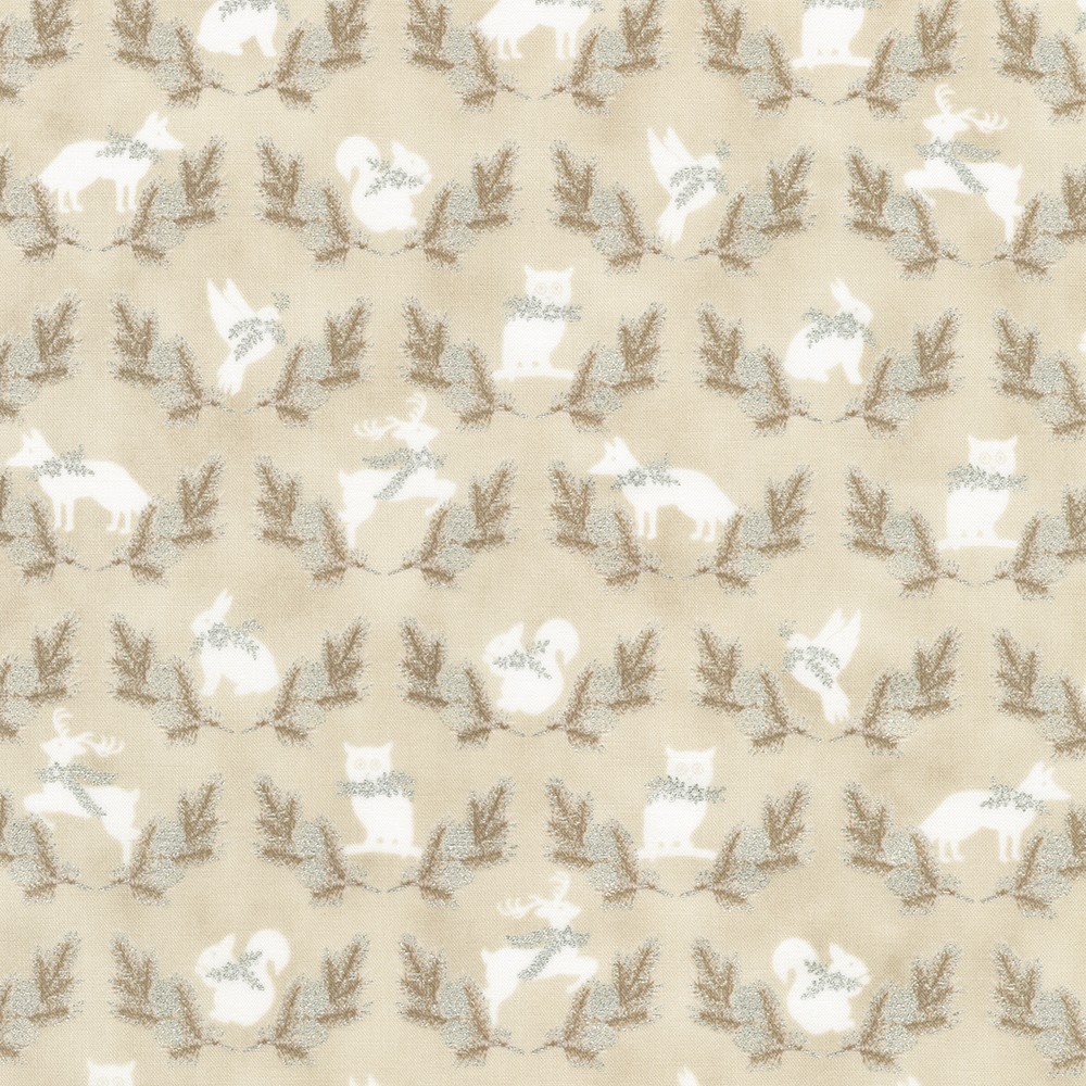 Holiday Flourish - Forest Glen fabric