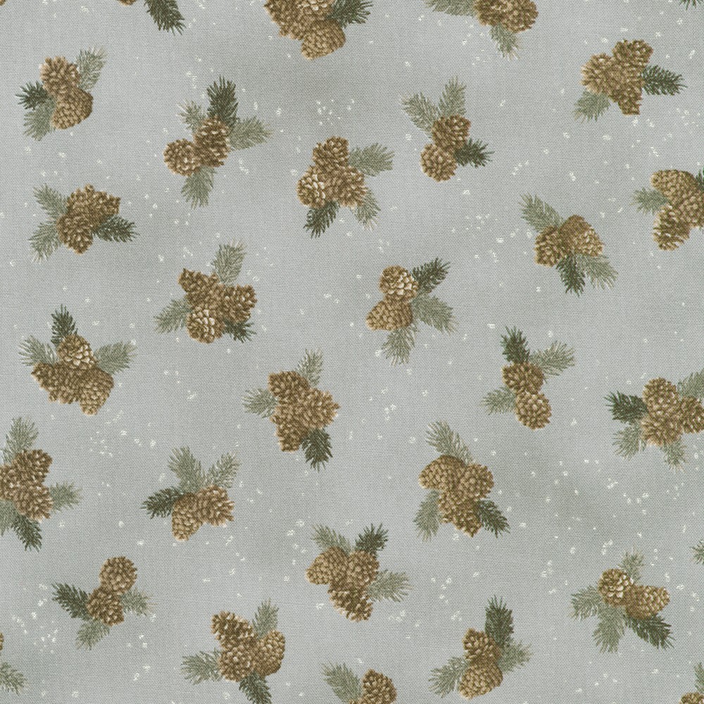 Holiday Flourish - Forest Glen fabric