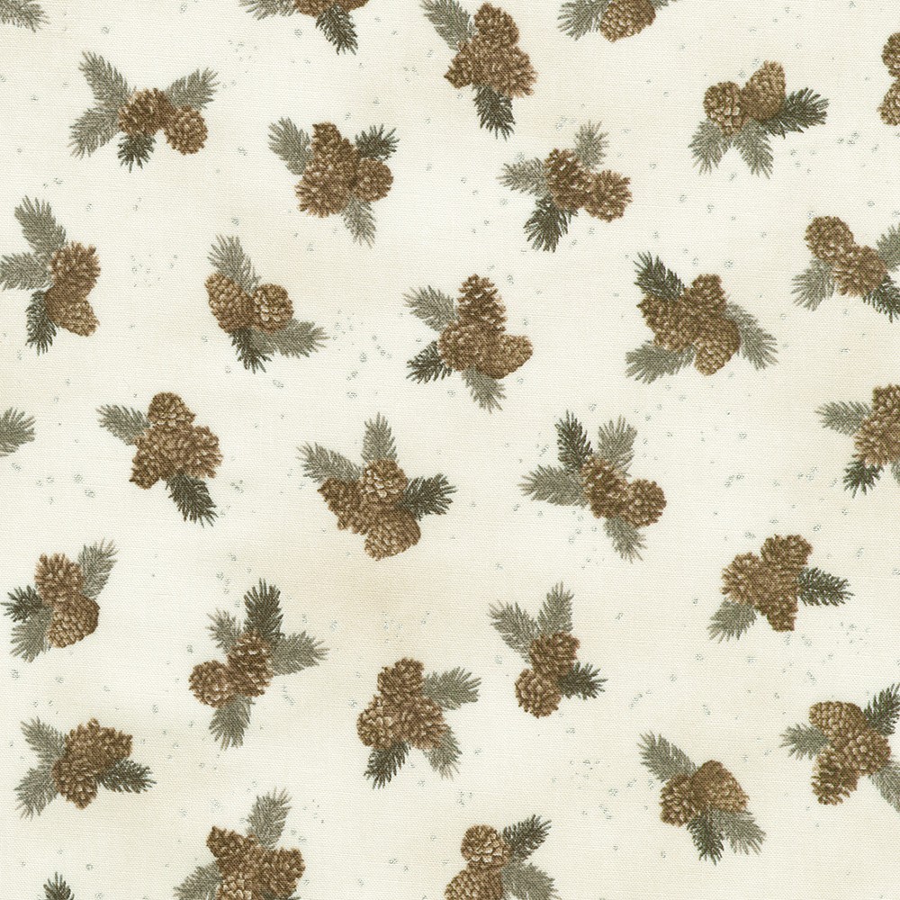 Holiday Flourish - Forest Glen fabric