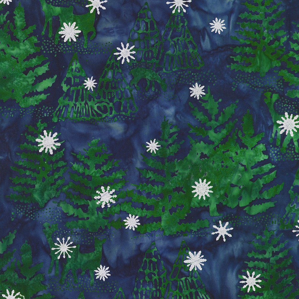 Artisan Batiks:  Evergreen Ice fabric