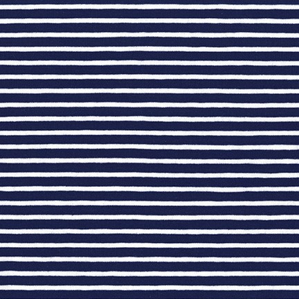 Harbor Stripe Jersey fabric