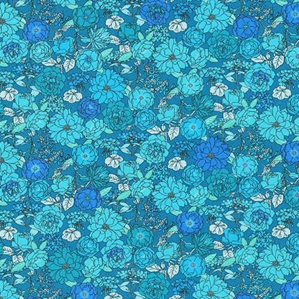 Laguna Jersey Prints fabric