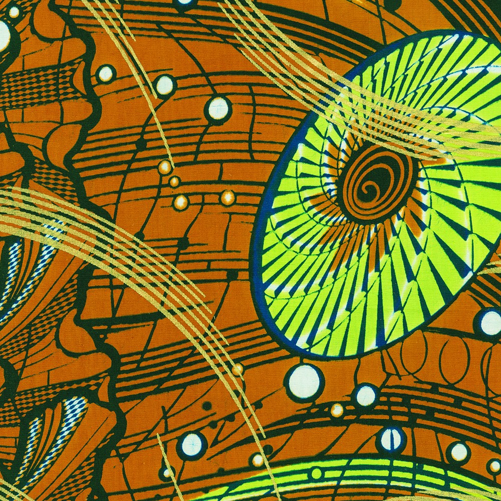 Uniwax Prints from Ivory Coast fabric