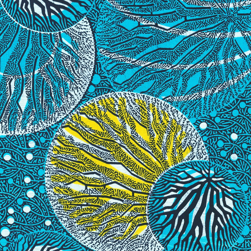 Uniwax Prints from Ivory Coast fabric