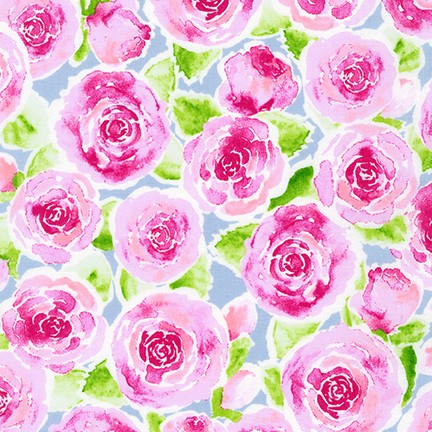 Wishwell: Rose Lemonade fabric