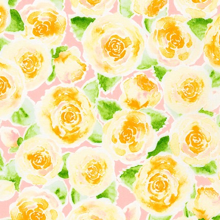 Wishwell: Rose Lemonade fabric