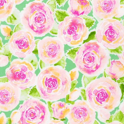 Wishwell: Rose Lemonade fabric