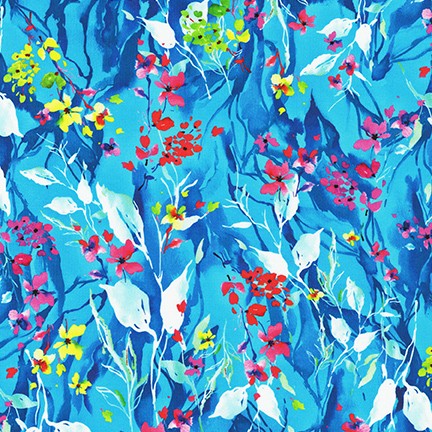 Wishwell: Bright Side Lawns fabric
