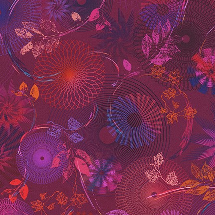 Wishwell: Loose Leaf fabric
