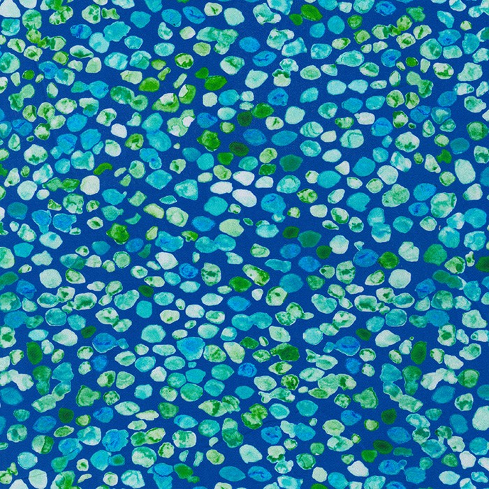 Wishwell: Garden Gloss Sateen fabric