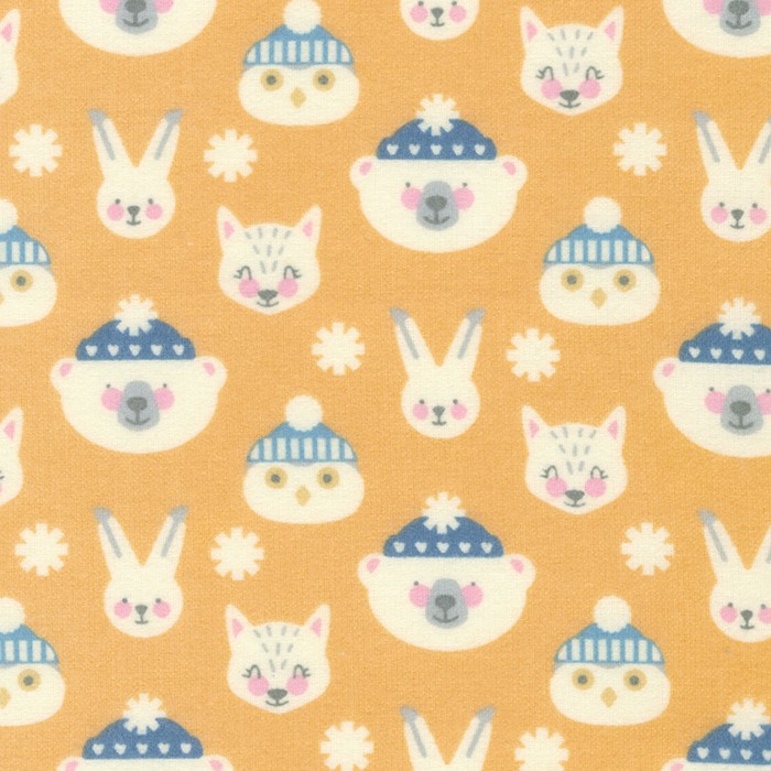 Wishwell: Snow Snuggles Flannel fabric
