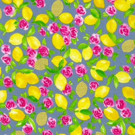 Wishwell: Rose Lemonade fabric