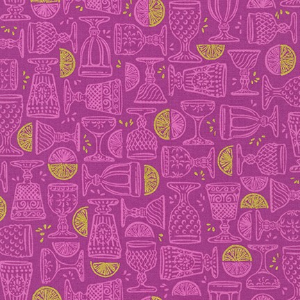 Wishwell: Rose Lemonade fabric