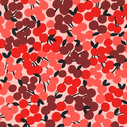 Wishwell: Cheery Blossom Knits fabric