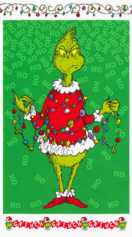 Robert Kaufman Fabrics: How the Grinch Stole Christmas by Dr 