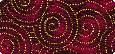 Pattern Jeweled Leaves