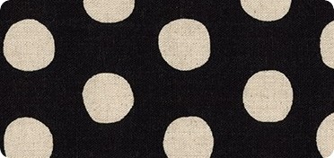 Pattern Sevenberry: Canvas Natural Dots