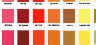 Pattern Kona® Printed Color Chart