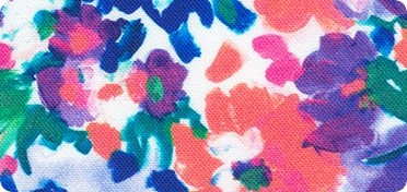 Pattern Painterly Petals-Valley Wide