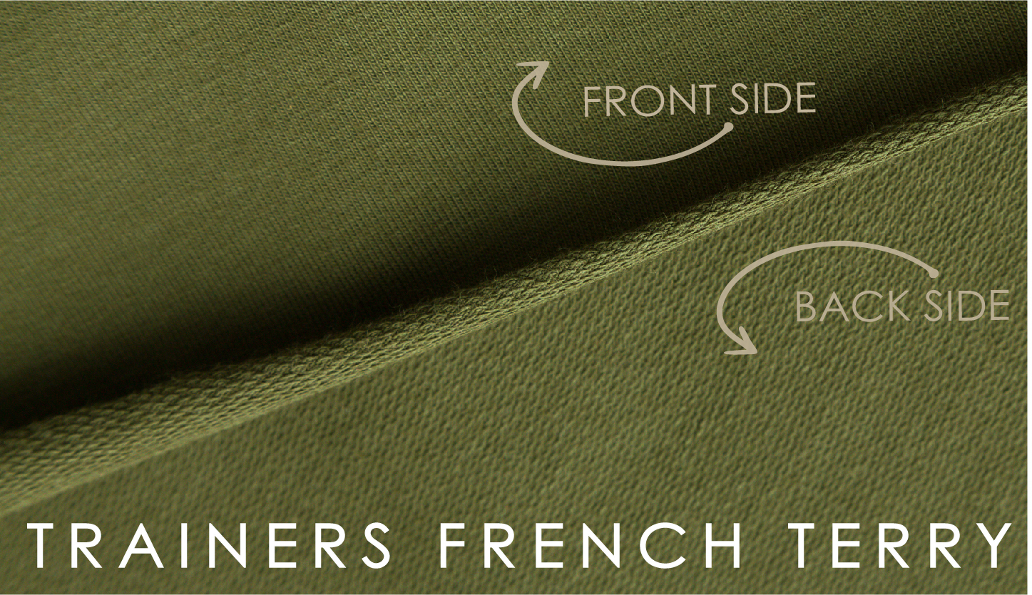 Pattern Trainers French Terry