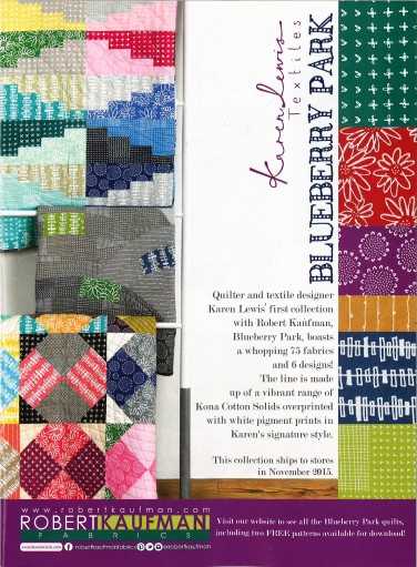 Robert Kaufman Fabrics: Media | Blueberry Park, Full Page