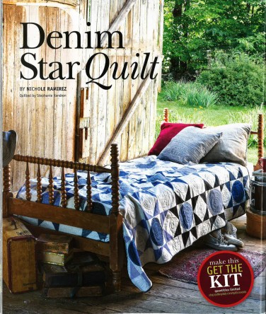 Denim Star quilt