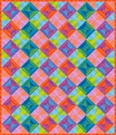 Fabric Striped Squares