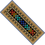 Pattern Ancient Beauty Runner