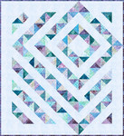 Fabric Four Patch Charm Quilt