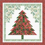 Fabric Strip Tube Tannenbaum