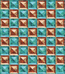 Fabric Checkered Tiles