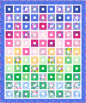 Fabric Sashy Squares