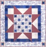 Fabric Broad Stripes, Bright Star