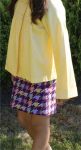 Pattern Sunday Brunch Jacket + A-line Skirt: size 6-12 M