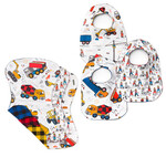 Fabric Simple Bib and Burp Cloth