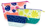 Fabric Open Wide Pouches