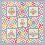 Fabric Cottage Flowers